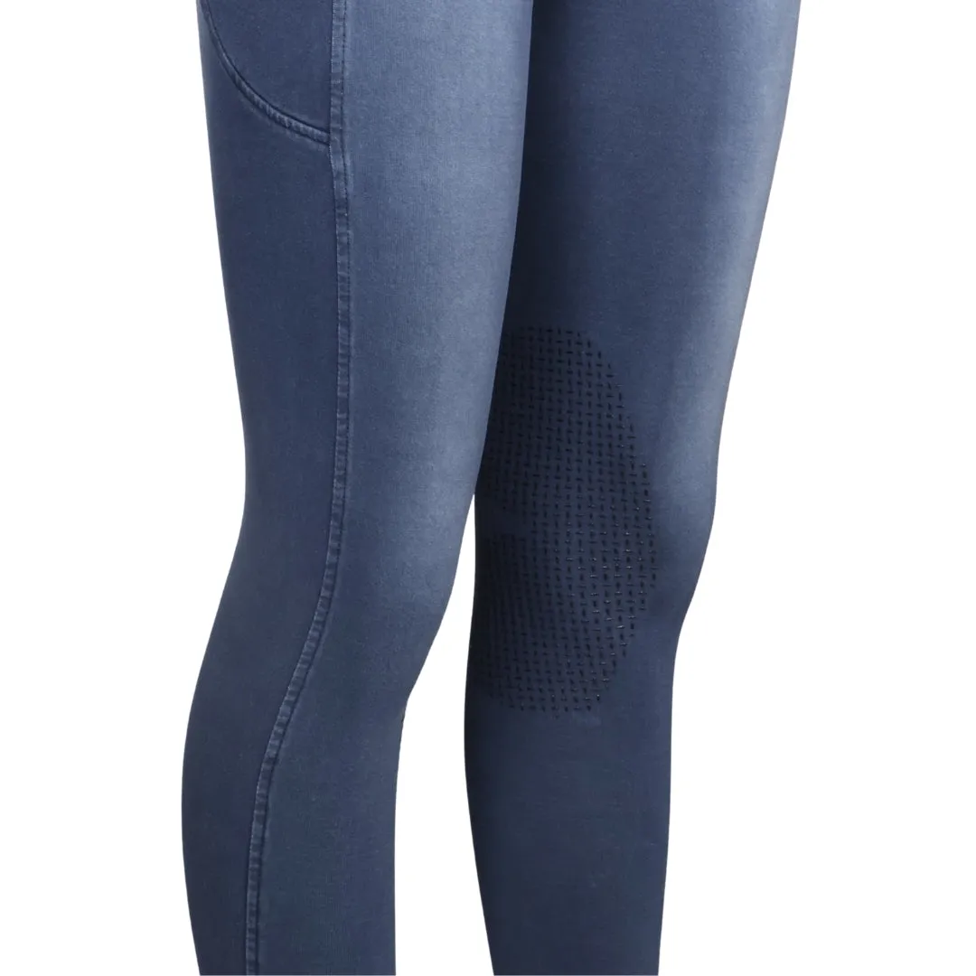 Equine Couture Soft Wash rijlegging zwart grip telefoonvak