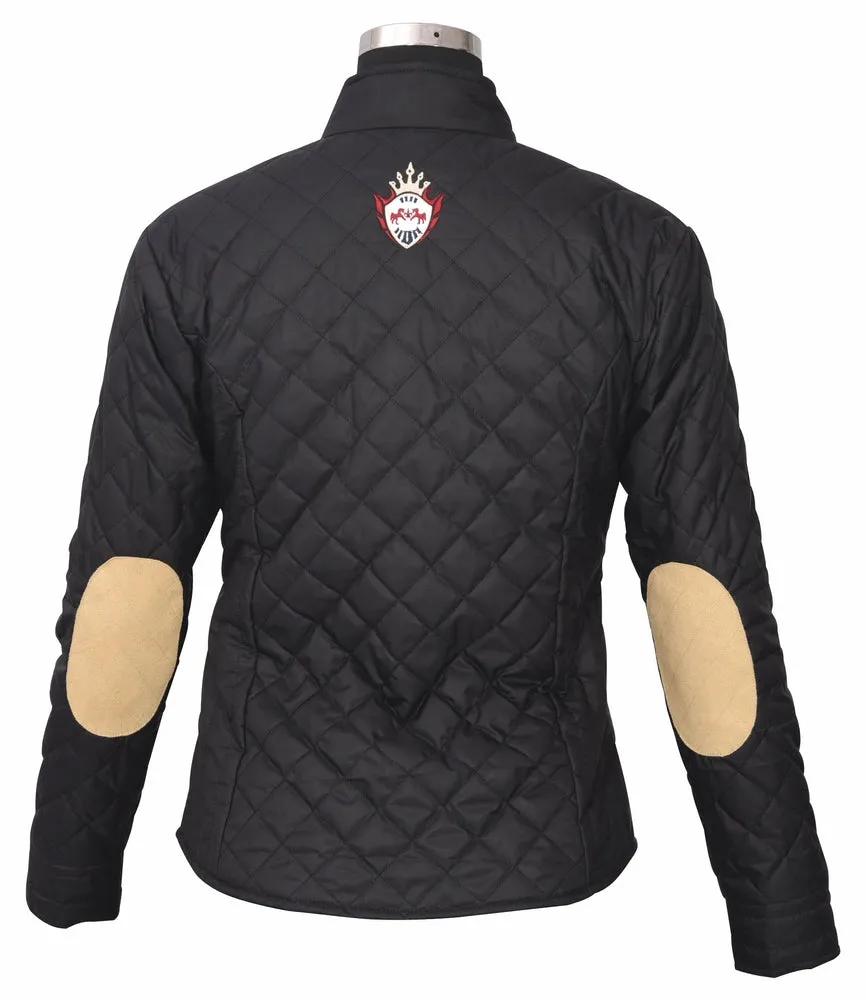 Equine Couture Denisson dames rijjas beige 3XL gewatteerd