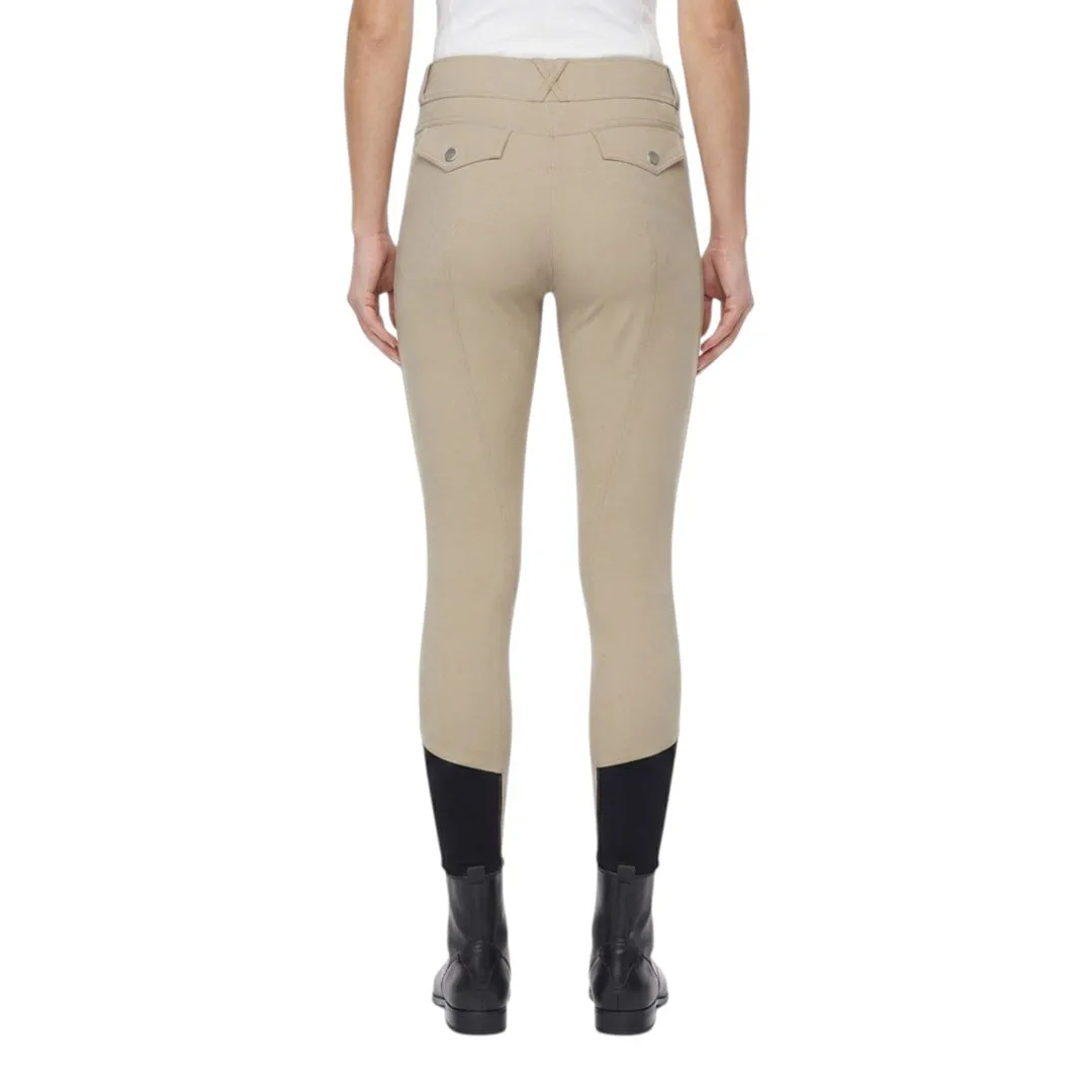 Equine Couture Dalton Tech Nova rijbroek kniepads charcoal