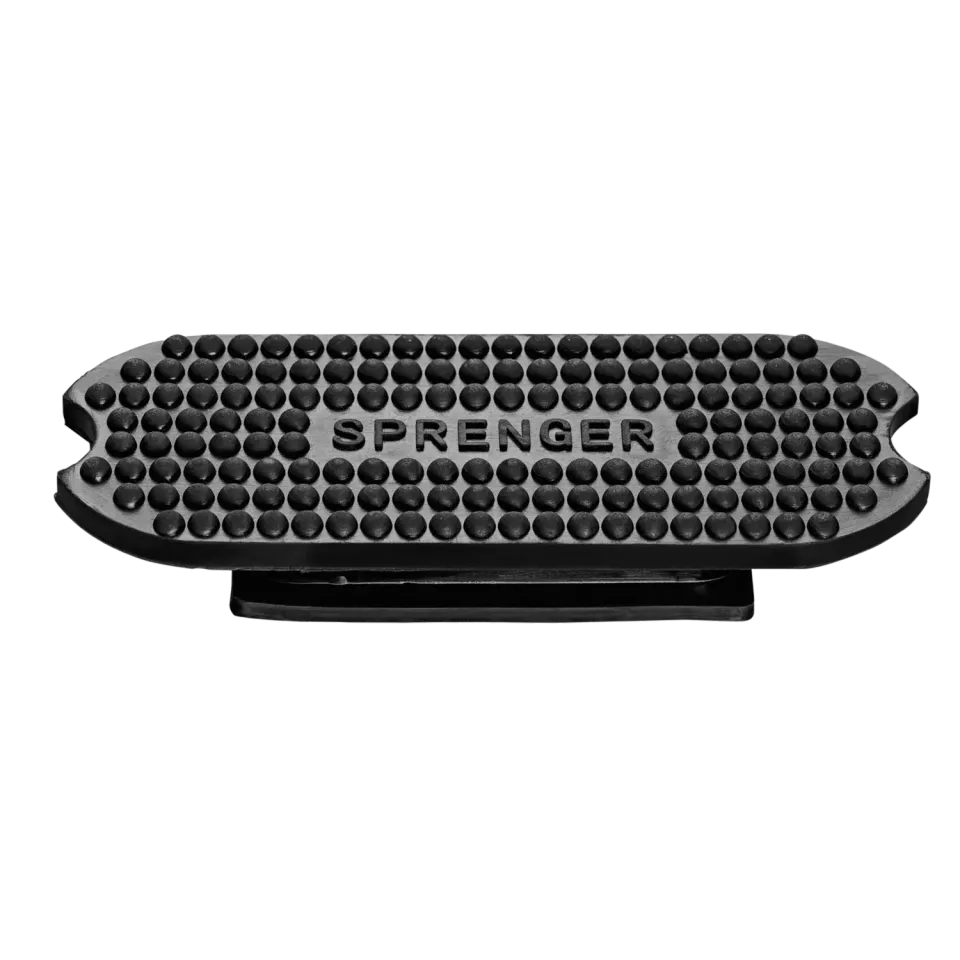 HS Sprenger System-4 stijgbeugelrubber 120mm zwart