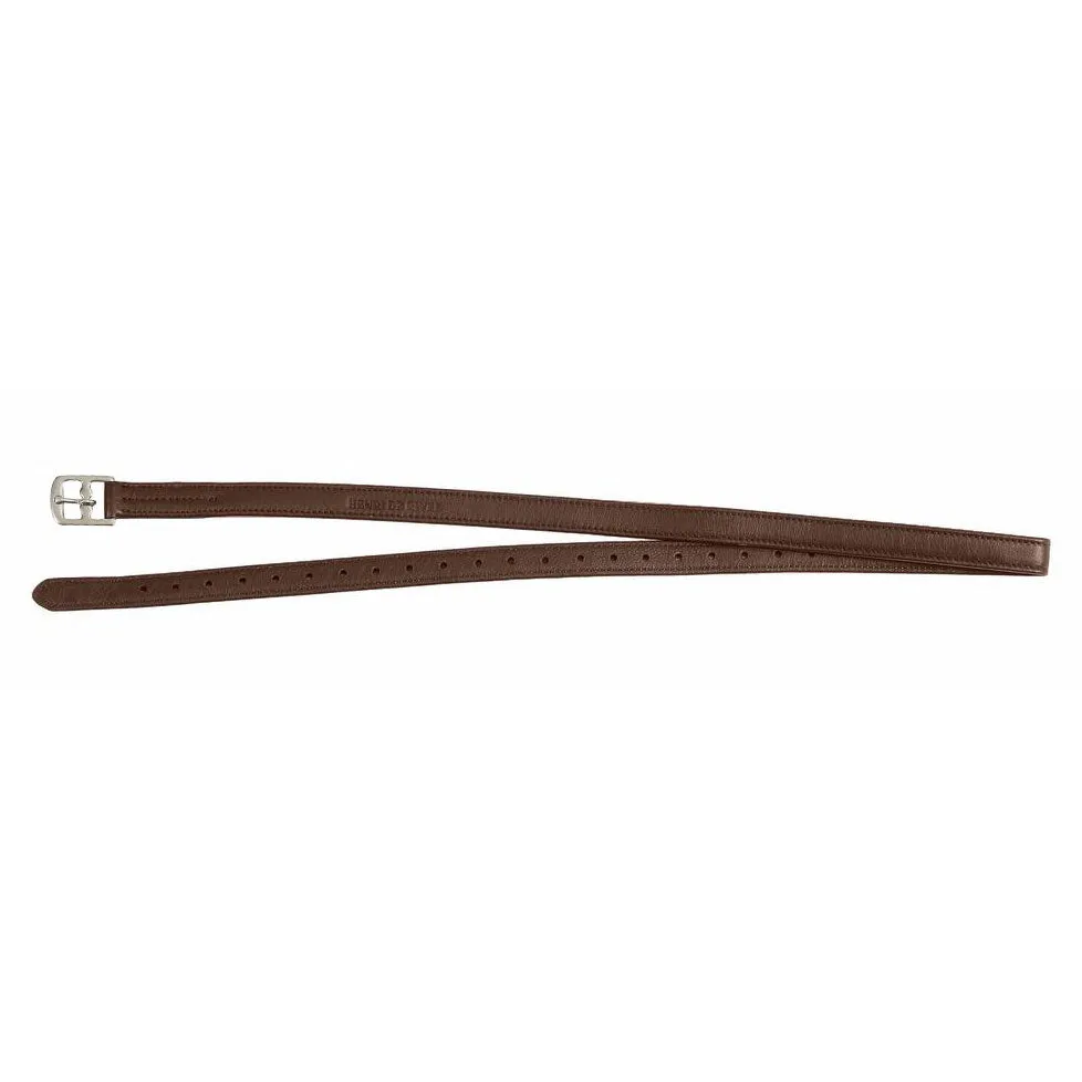 Henri de Rivel Triple Stijgbeugelriemen Havana 54