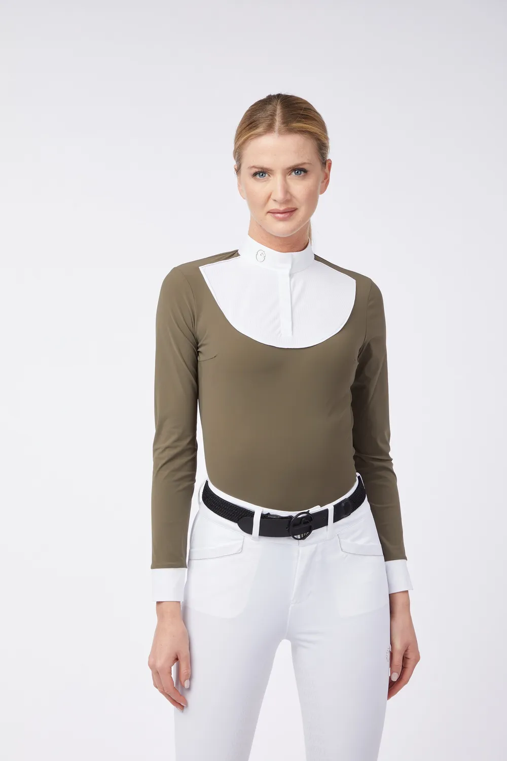 Vestrum Hirakata dames wedstrijdshirt wit lange mouw