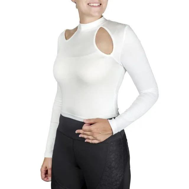 Equine Couture Spicy Girl Basil shirt wit lange mouw