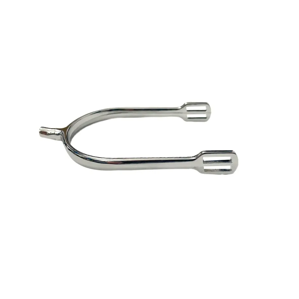 TuffRider Prince of Wales aluminium sporen zilver met riem