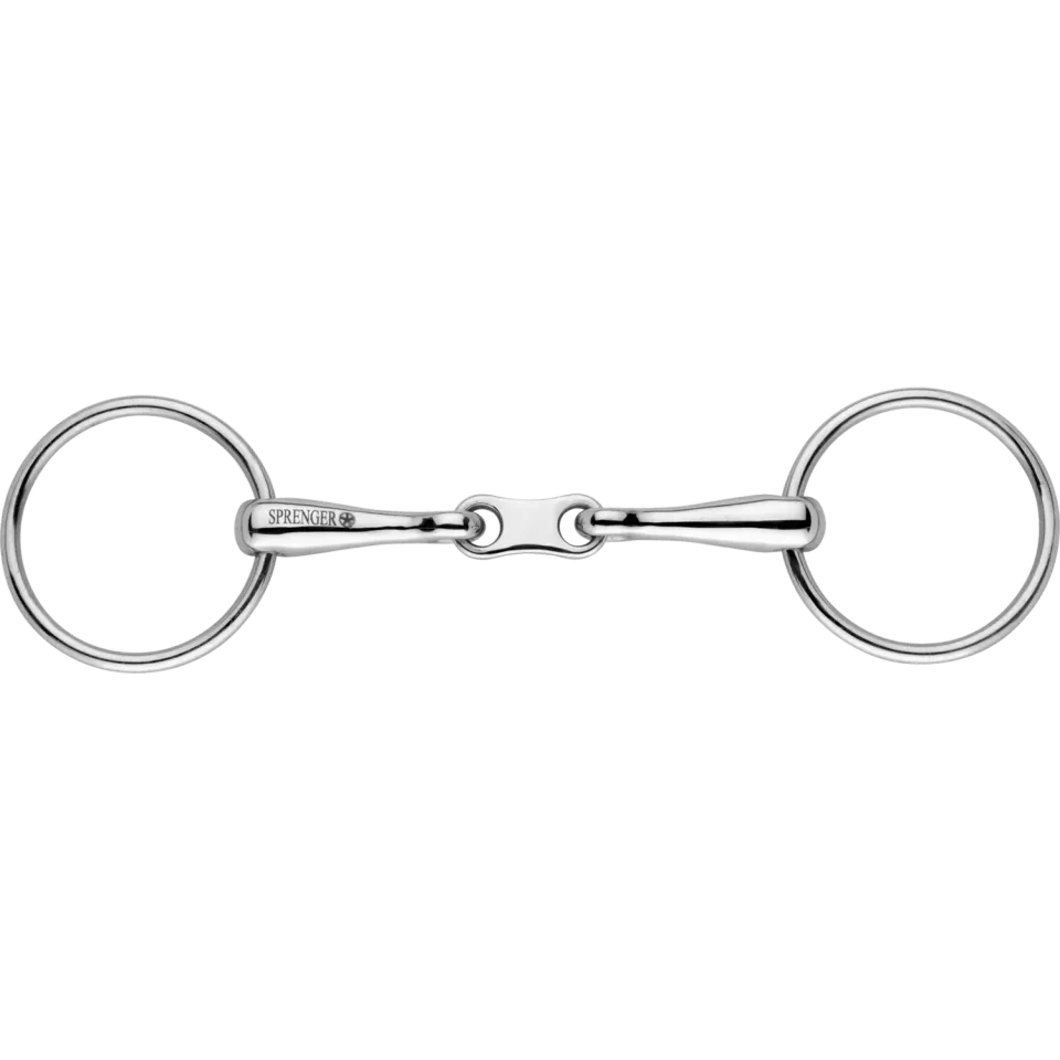 Herm Sprenger French Link 41110 bit 16 mm dubbel gebroken