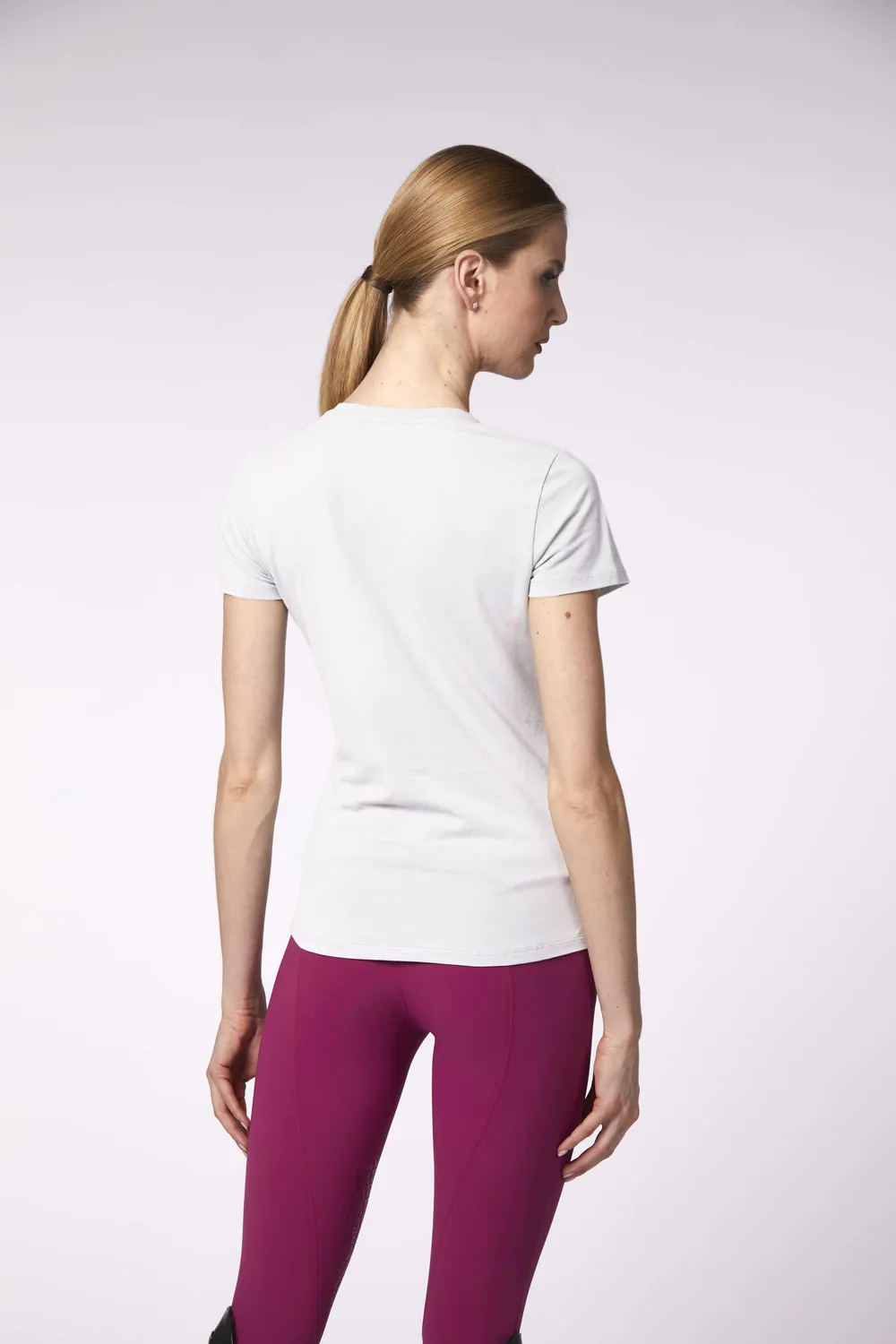 Vestrum Mauritius dames T-shirt wit bi-elastisch katoen