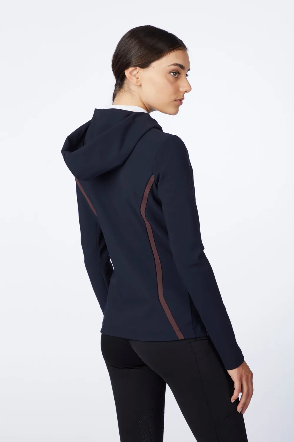 Vestrum Cassiopea dames hoodie technisch zwart