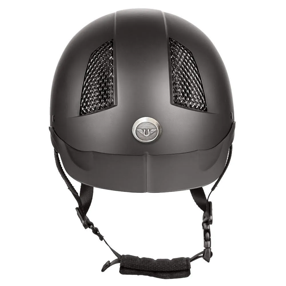 TuffRider Starter cap zwart geventileerd