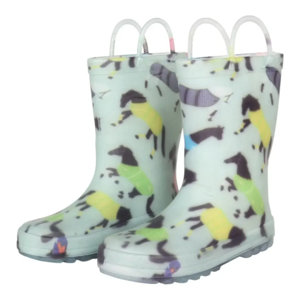 TuffRider BarnMule Pony Pals kinderlaars Blush Stampede waterdicht