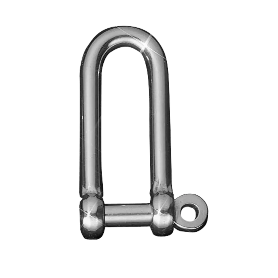 HS Sprenger D-harpsluiting rvs 8 mm recht lang