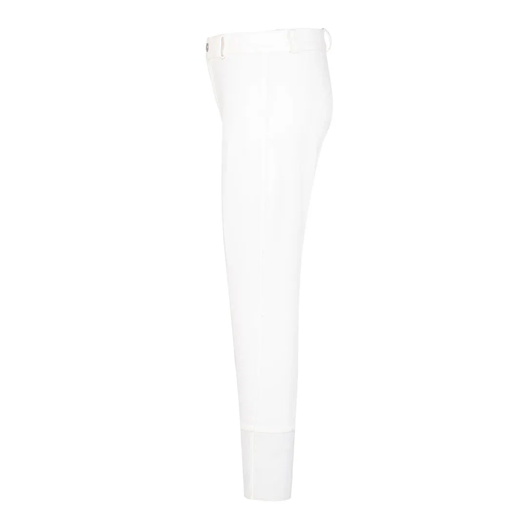 TuffRider Children's Cotton Full Seat rijbroek wit