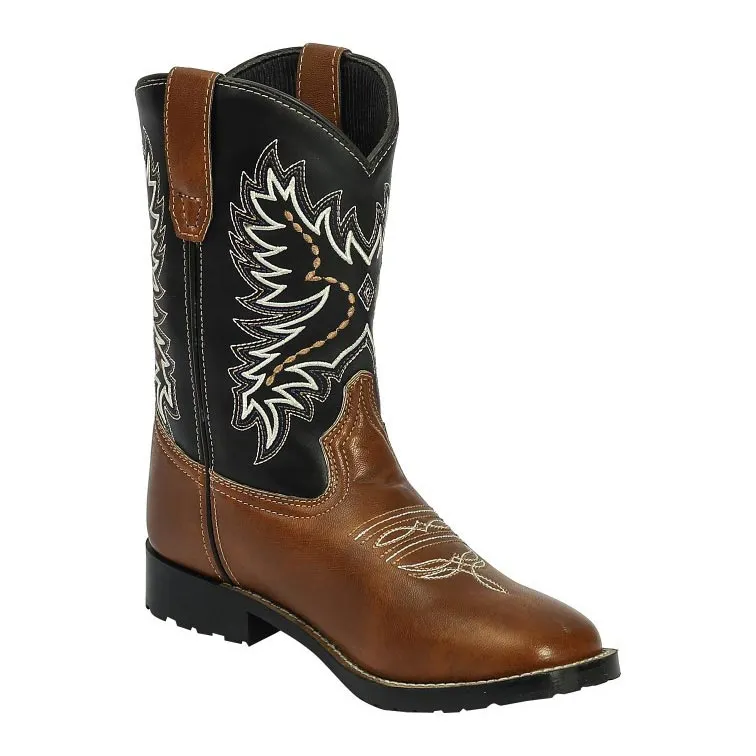 TuffRider Olympic Youth Square Toe westernlaarzen tan