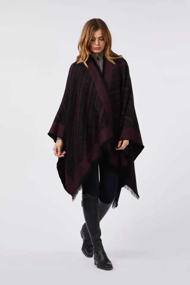 Vestrum Pedraces Mantello omslagdoek jacquard one size