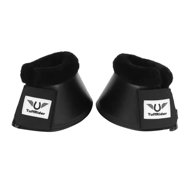 TuffRider Over Reach springschoenen zwart Large fleece