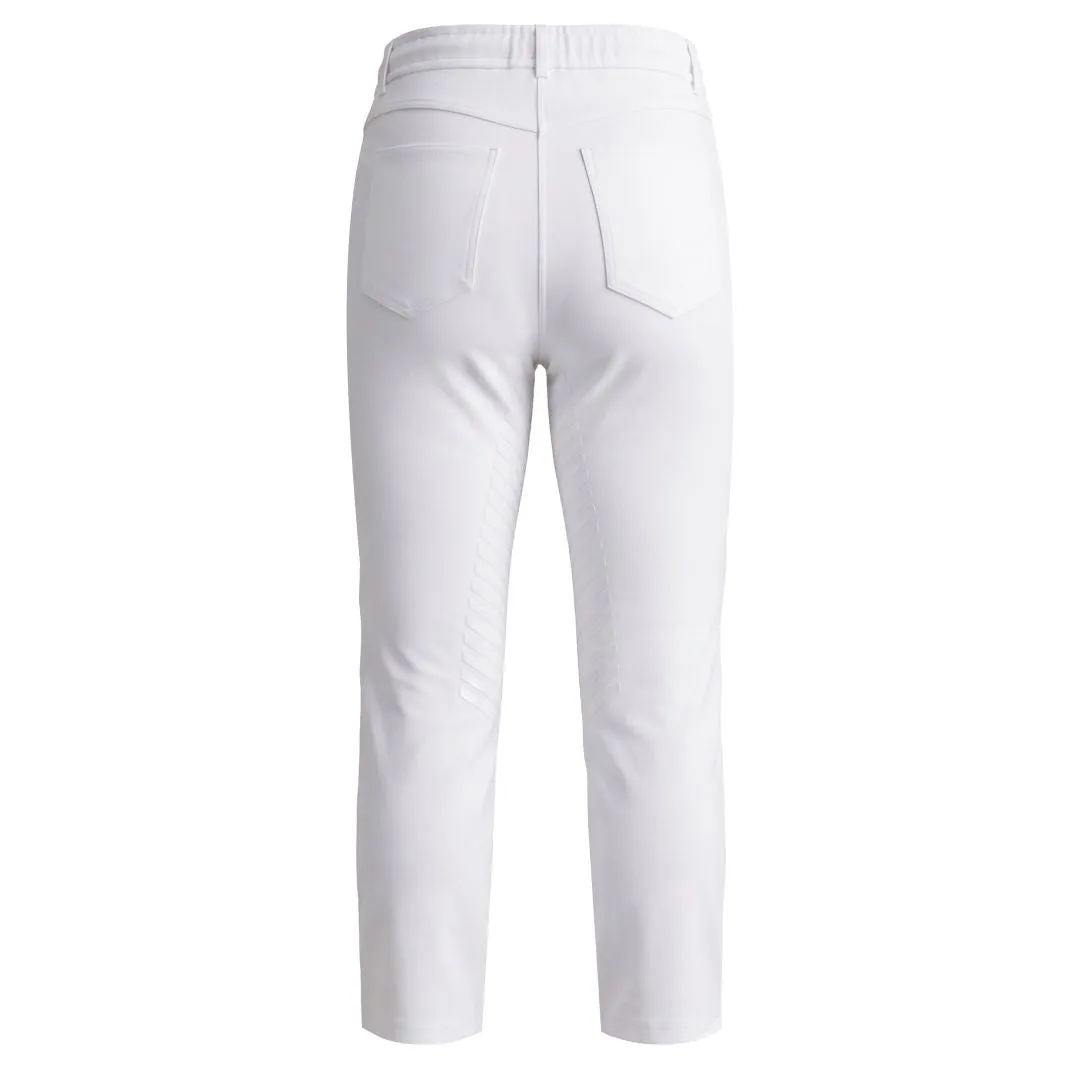 TuffRider Youth Polo polobroek Wit jongens stretch