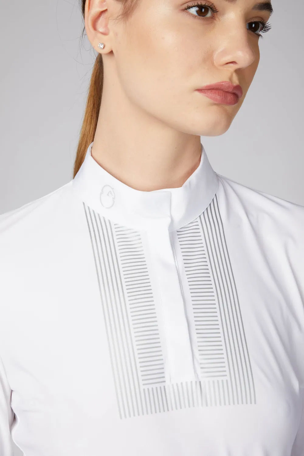 Vestrum Calcide wedstrijdshirt dames wit lange mouw