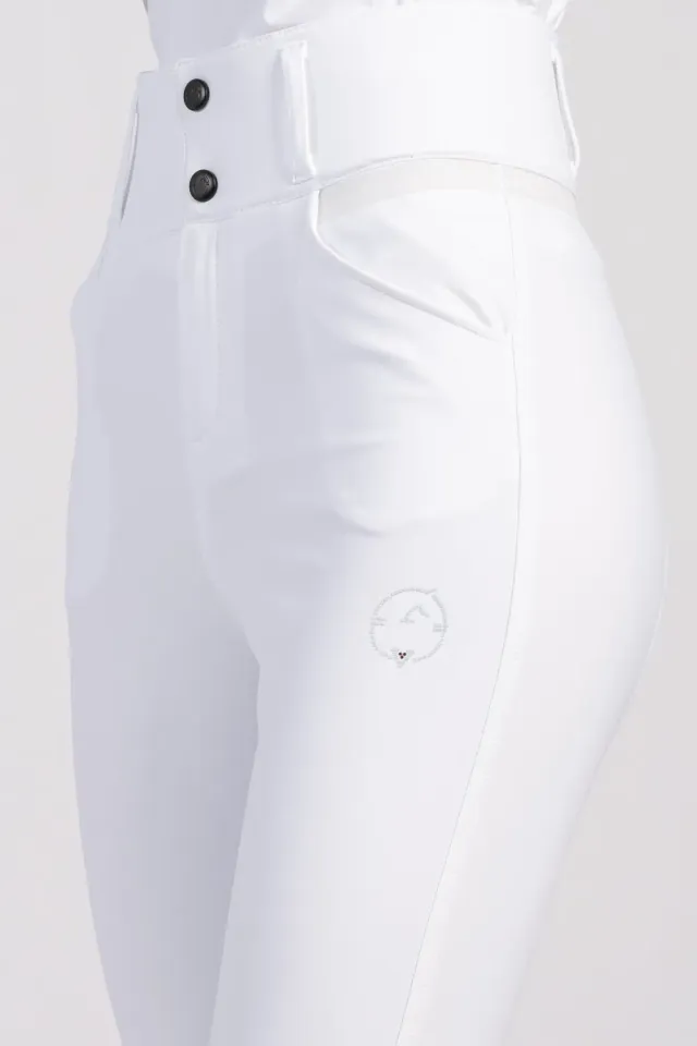Vestrum Cygnus dames rijbroek high waist strass