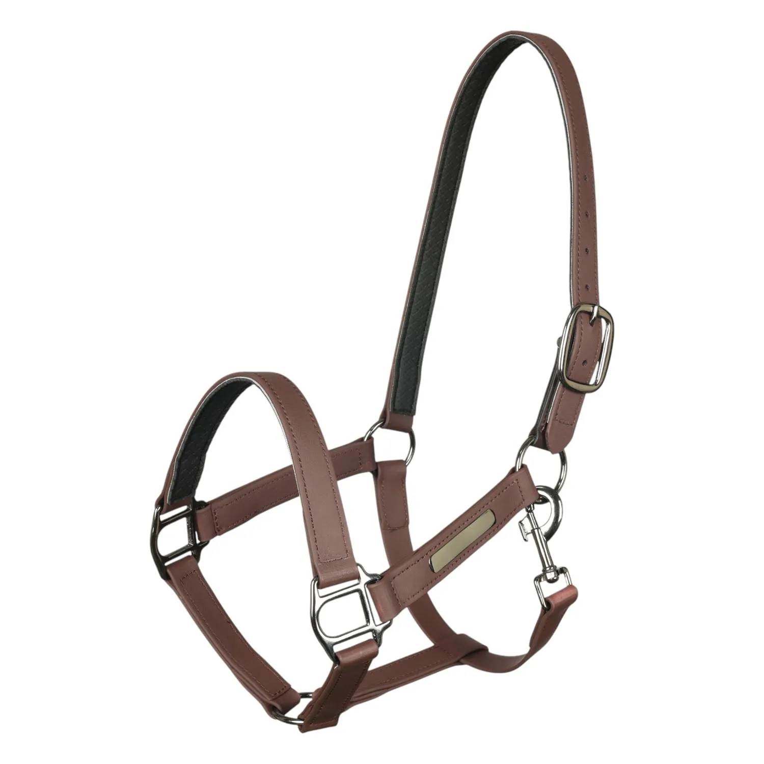 TuffRider EasyCare EquiLeather Break Away halster zwart horse waterdicht