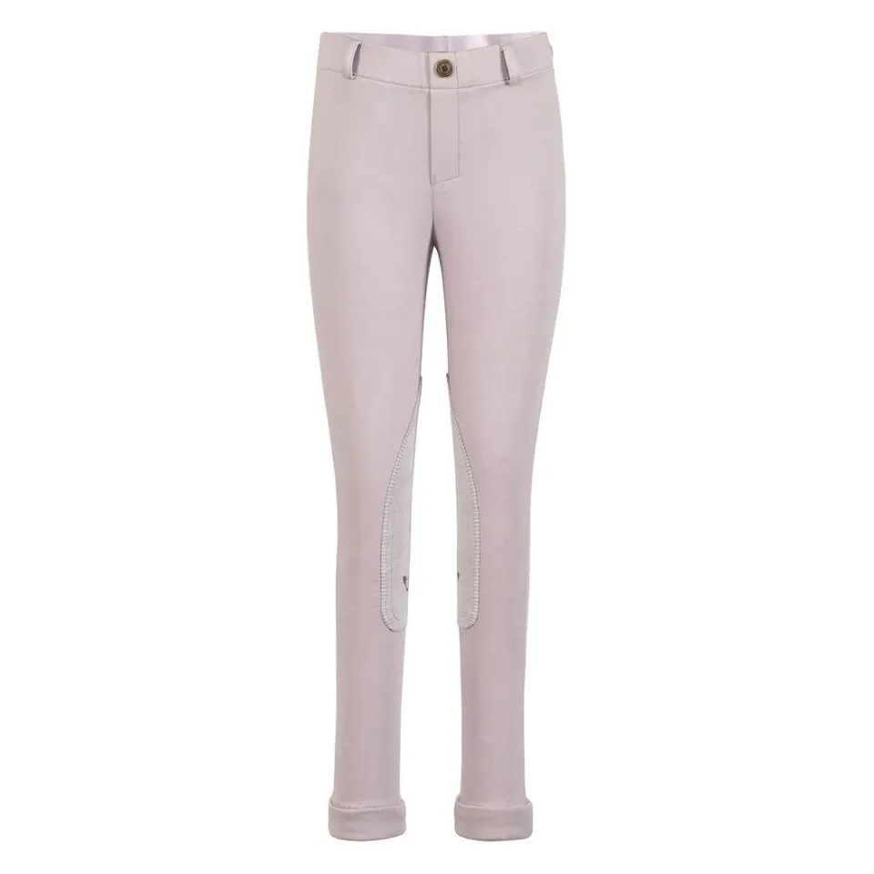 TuffRider Starter Lowrise Pull-On jodphurbroek lila grijs kind