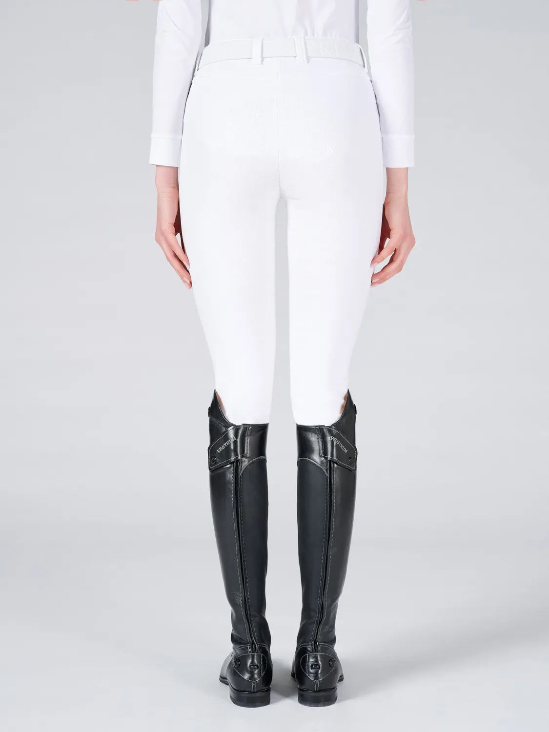 Vestrum Syracuse rijbroek dames full grip blauw stretch