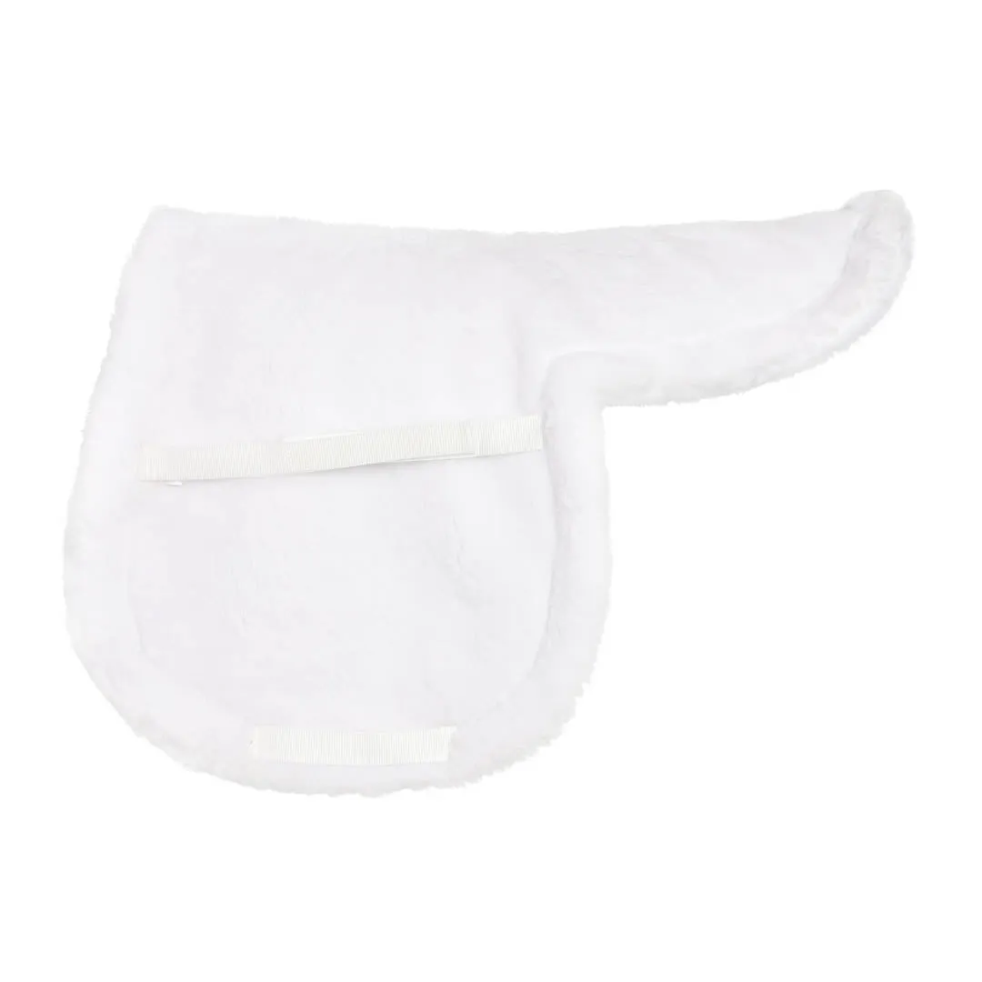 TuffRider EquiCool Fleece Hunter zadelpad wit ademend