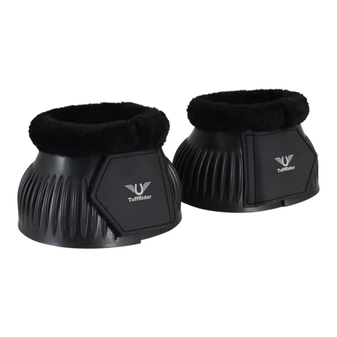 TuffRider Ribbed springschoenen fleece zwart