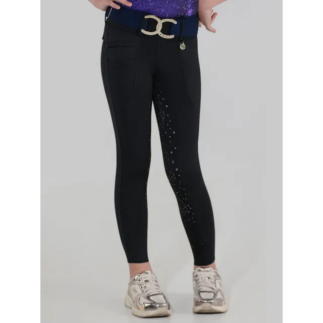 Dapplebay Constellation kinder rijtights zwart full seat