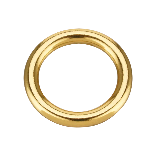 Herm Sprenger Ring Messing Gepolijst Massief