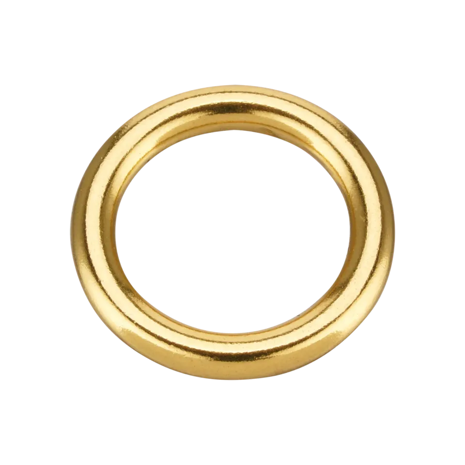 Herm Sprenger Ring Messing Gepolijst Massief