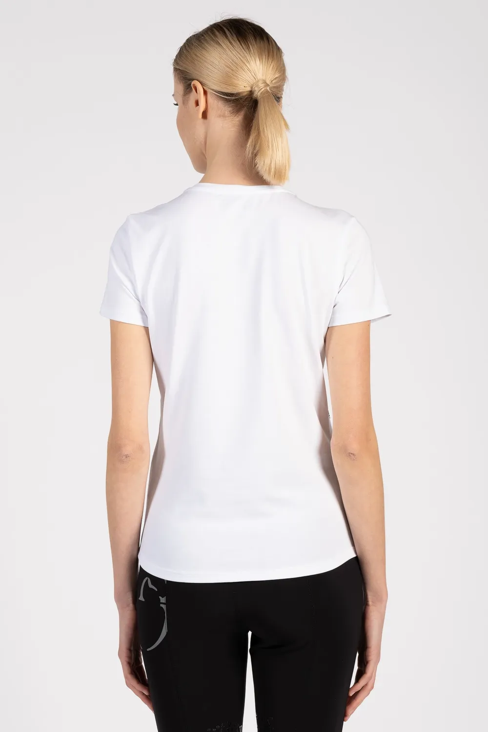 Vestrum Marbella T-shirt Dames Wit Paardenprint