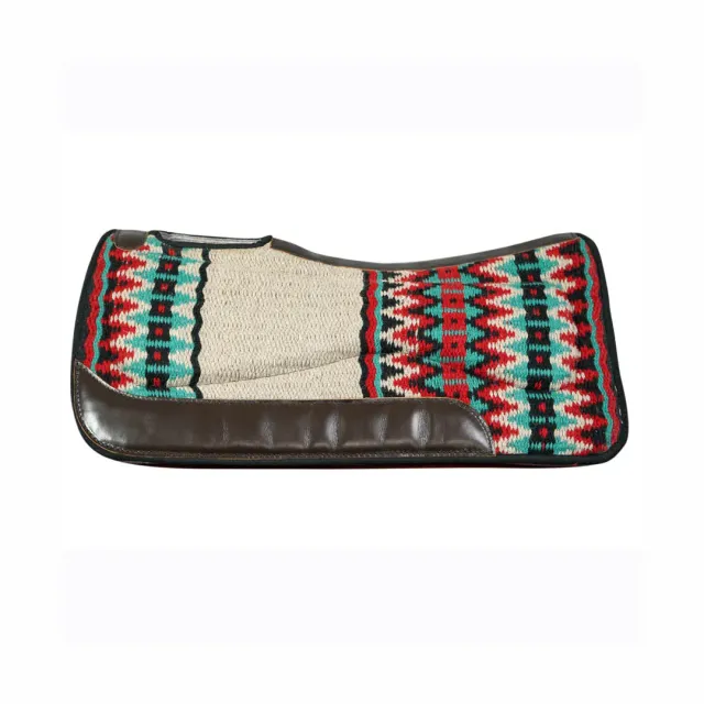 TuffRider Contoured Double Weave westernpad crème 81x81 wolmix