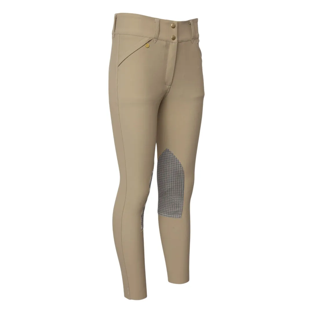 Dapplebay Heirloom Sport rijbroek tan kniezit compressie