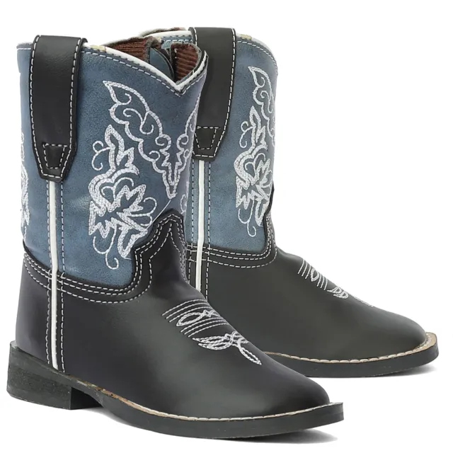 TuffRider Yellowstone westernlaarzen kind bruin grijs