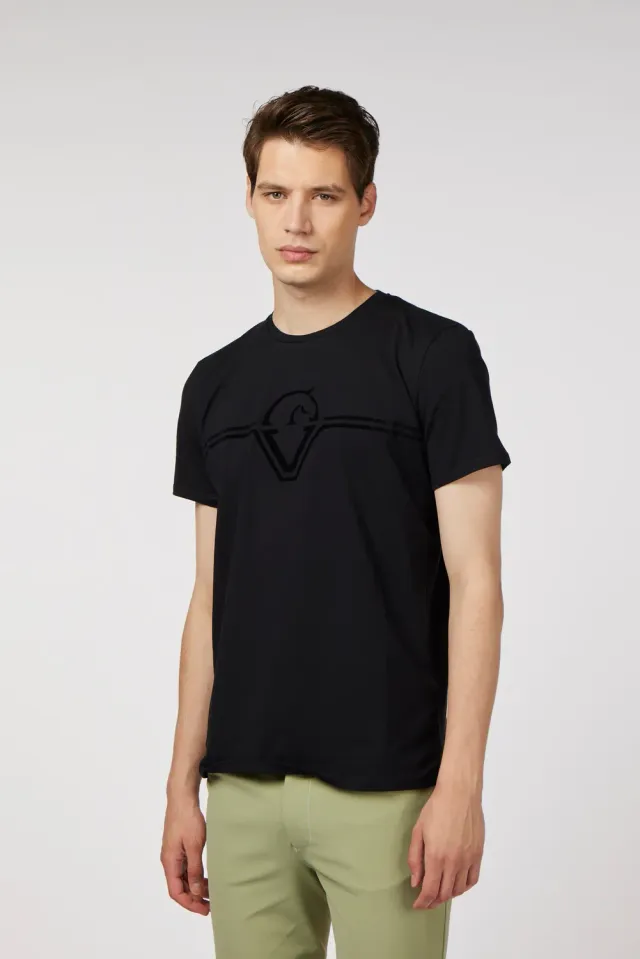 Vestrum Palinuro T-shirt heren katoen zwart