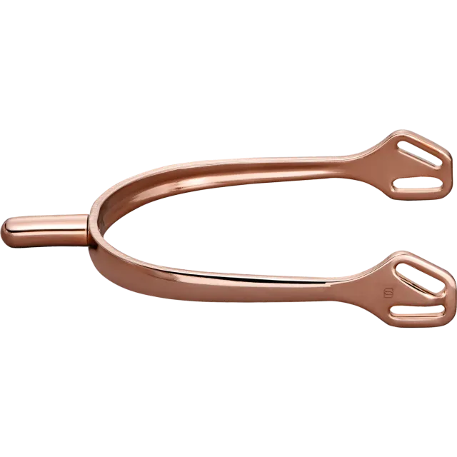 Herm Sprenger Ultra Fit sporen brons 25 mm afgerond RVS