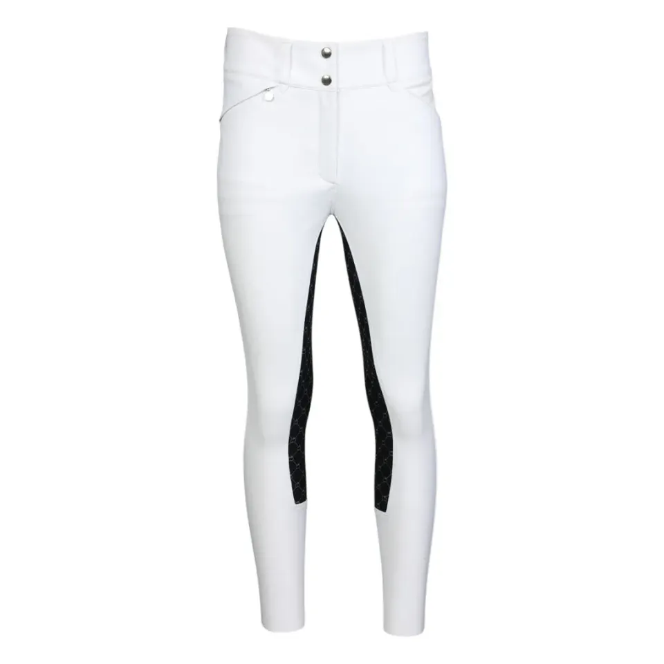 Dapplebay Sport Dressuur rijbroek wit full seat