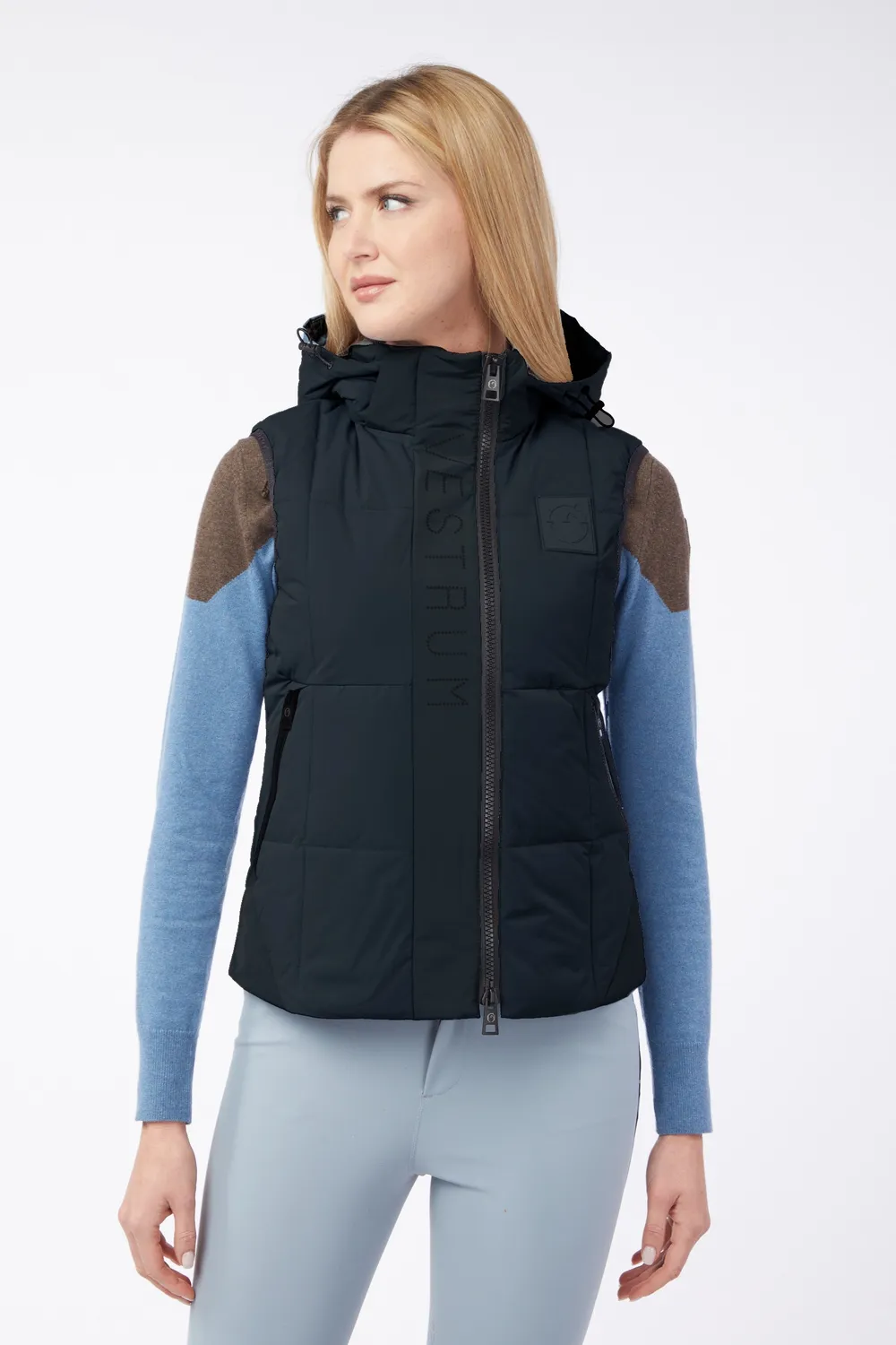Vestrum Amman bodywarmer dames marineblauw waterafstotend