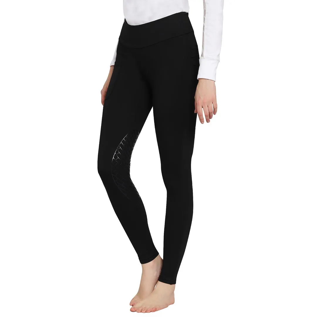 TuffRider Bootie rijlegging dames zwart met zak