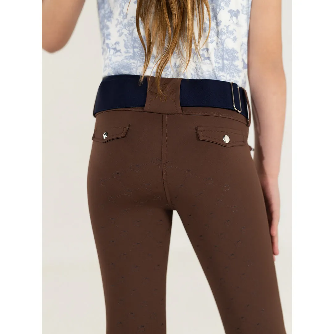 Dapplebay Essential kinder rijlegging Chestnut siliconen full seat