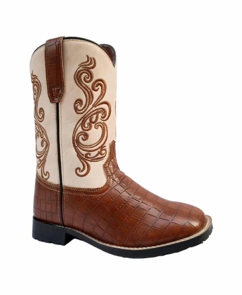 TuffRider Shenandoah Rounded Toe kinder westernlaars bruin