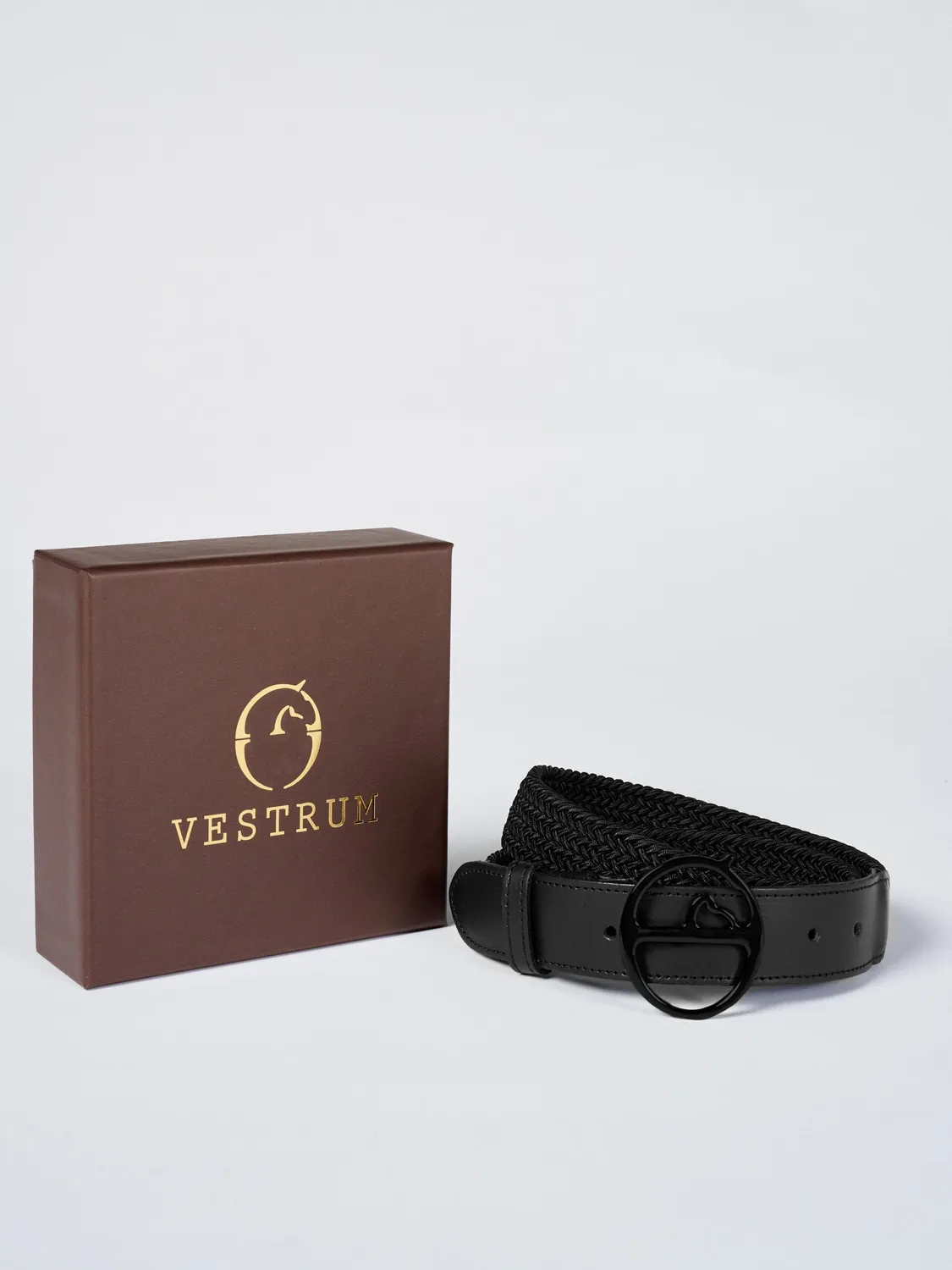 Vestrum Faro riem leer elastisch met gesp