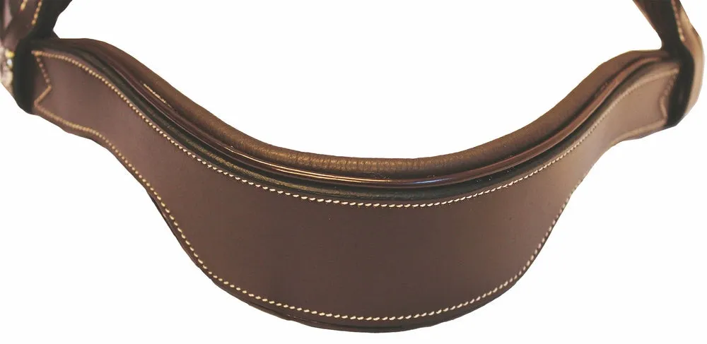 Henri de Rivel Pro Mono Crown hoofdstel havana lakbies