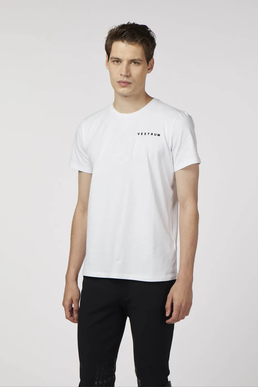 Vestrum Hasselt heren T-shirt stretchkatoen met logo