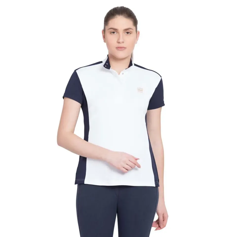 George H Morris Champion wedstrijdshirt wit caribou 34