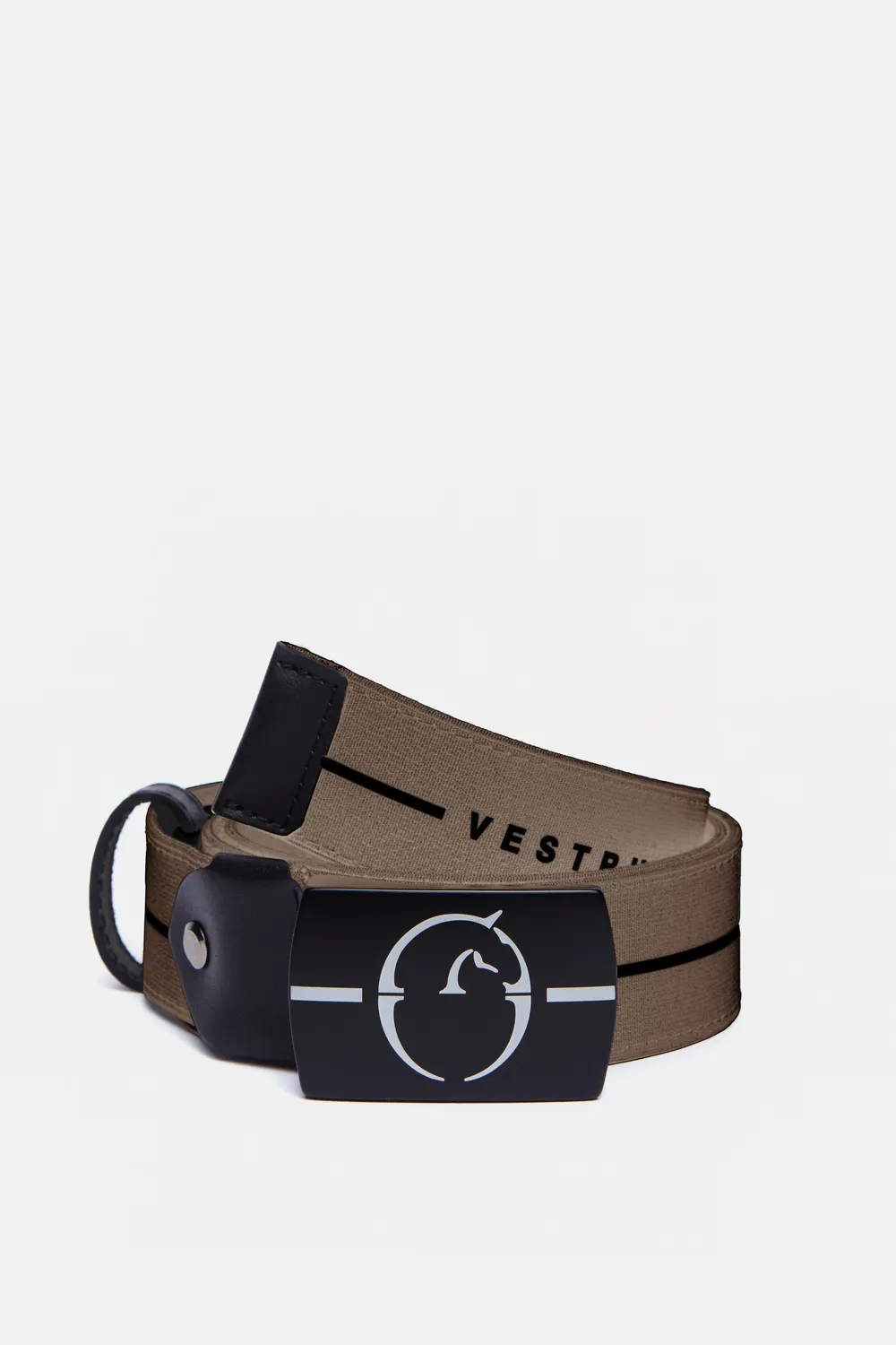 Vestrum Denno elastische riem met logo gesp