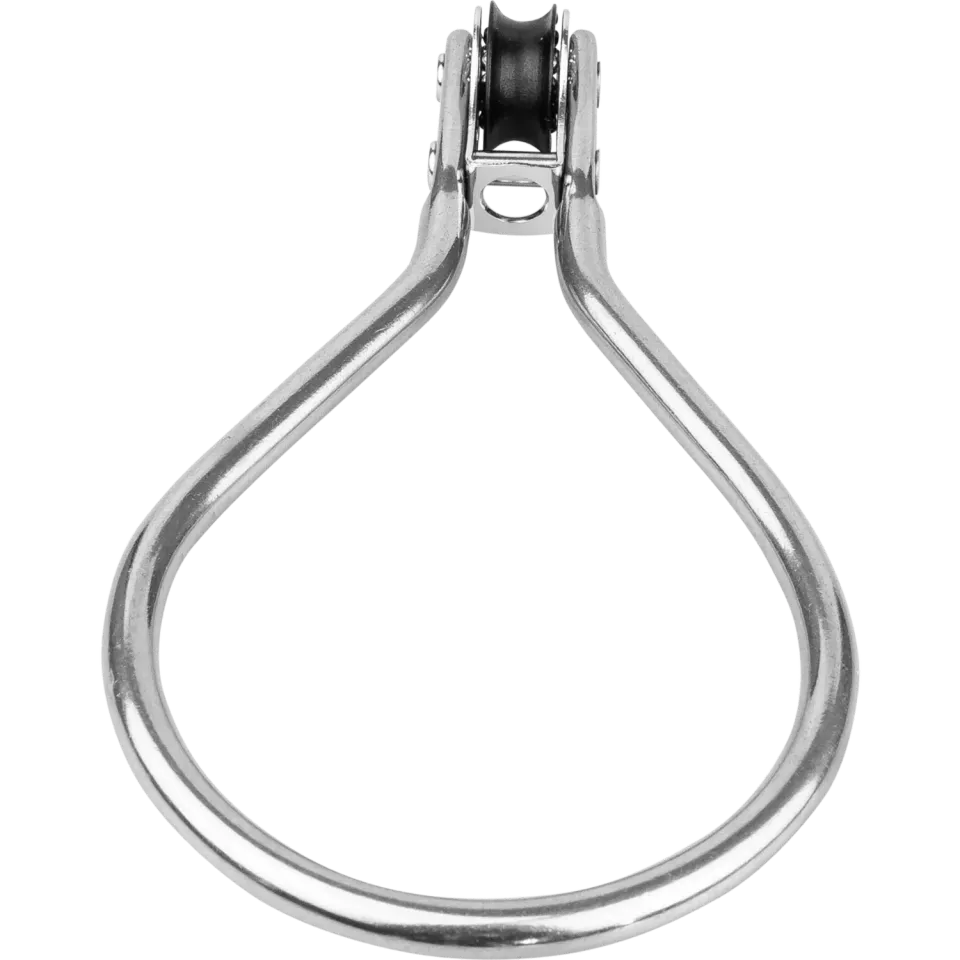 Herm Sprenger Micro XS trapezring blok 6 mm rvs