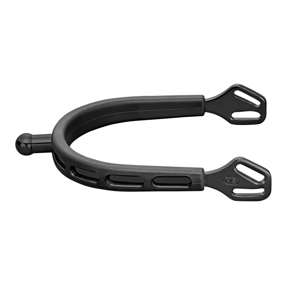 Herm Sprenger Ultra Fit Extra Grip sporen 20 mm zwart
