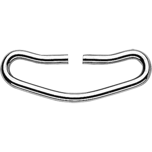 HS Sprenger Langring Tuigring RVS 100 mm roestvrij