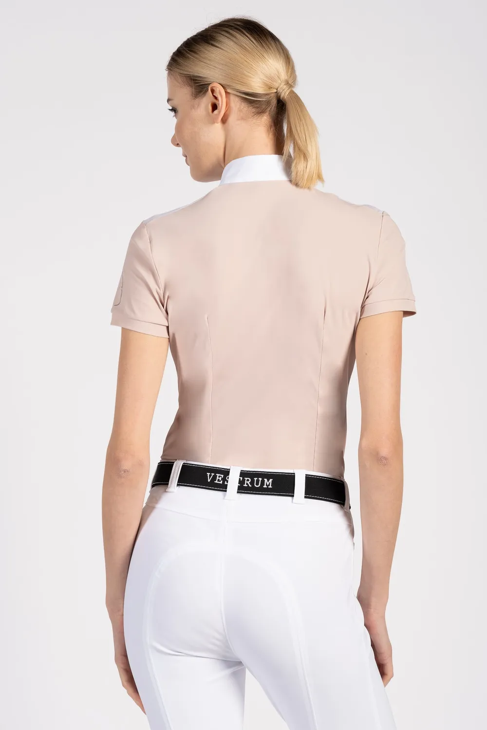 Vestrum Mahon wedstrijdshirt dames korte mouw wit