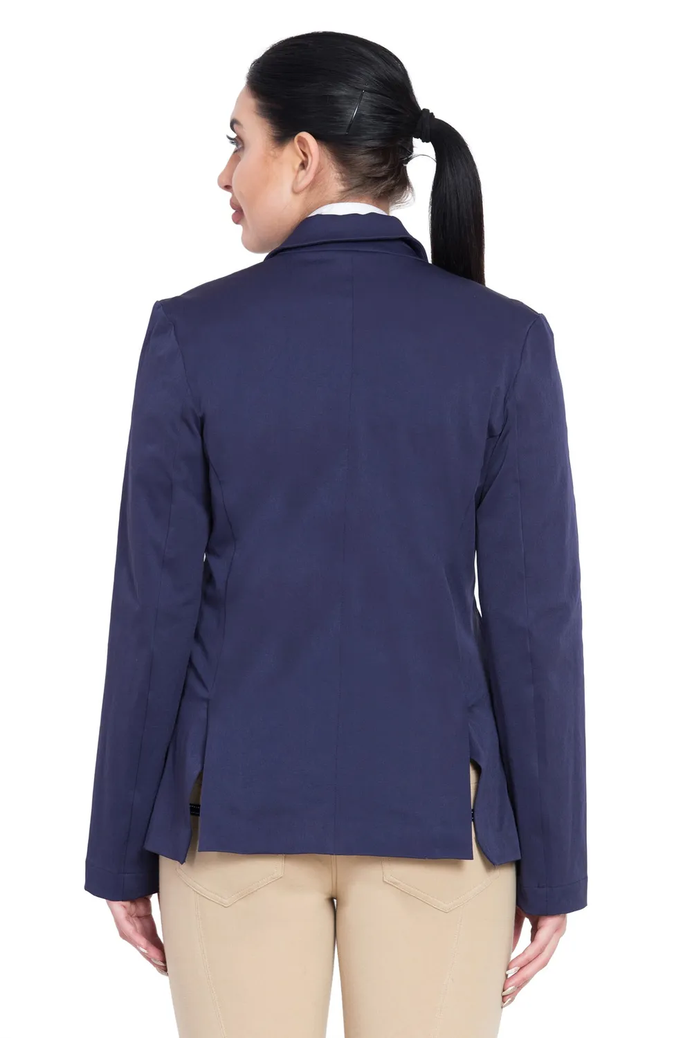 TuffRider Starter Long Show Coat wedstrijdjasje Navy lang